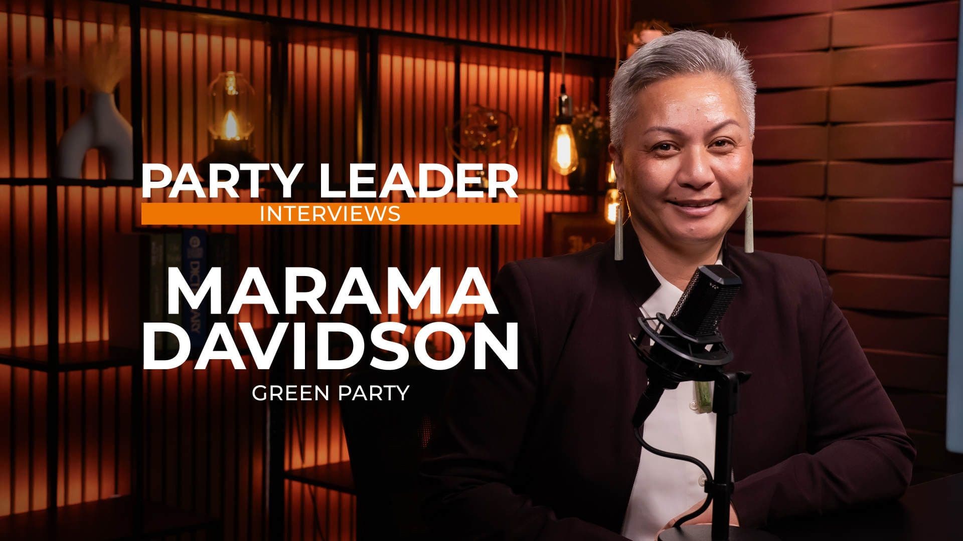 Marama Davidson, Green Party Co-Party Leader | Full Unedited Interview | Election 2026